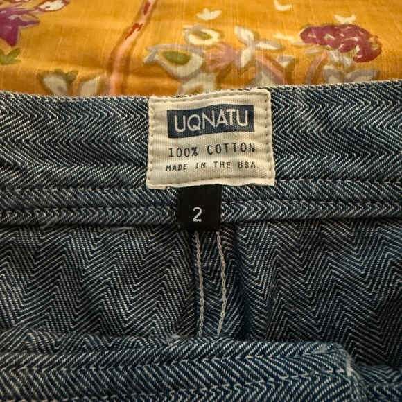 UQNATU Sailor Pants Jeans size 2 - Picture 2 of 8